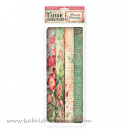 Stamperia-Rose Parfum Fabric